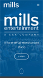Mobile Screenshot of millsentertainment.com